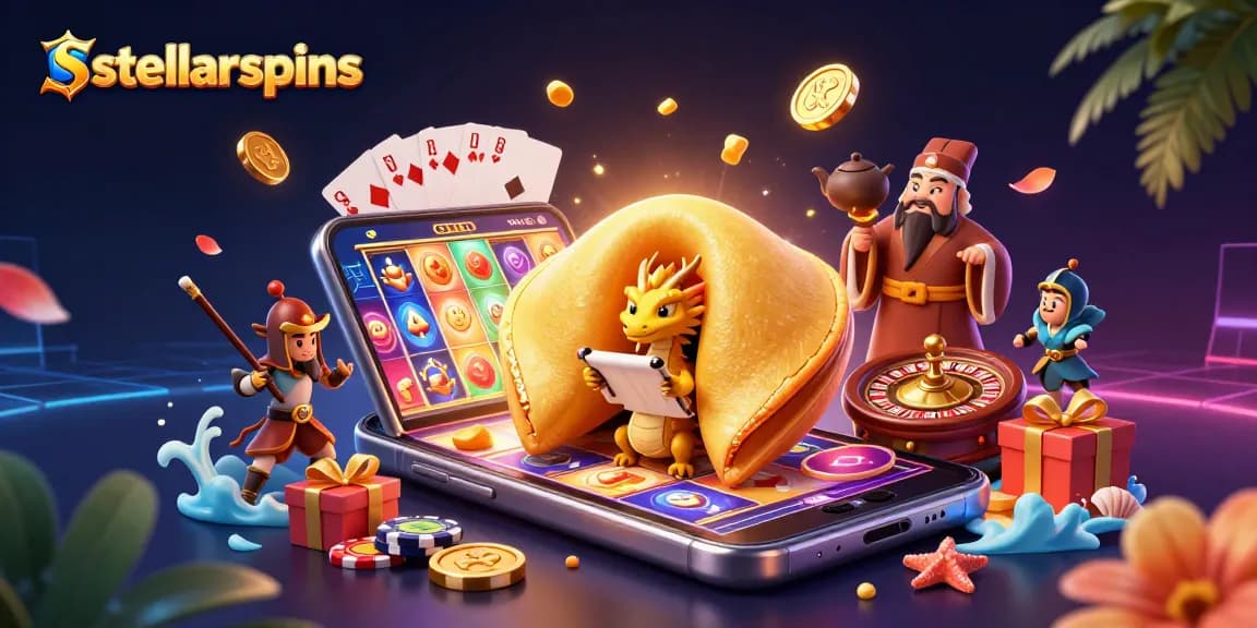 Engage with stellarspins' dynamic casino world through vibrant slot games and interactive characters.