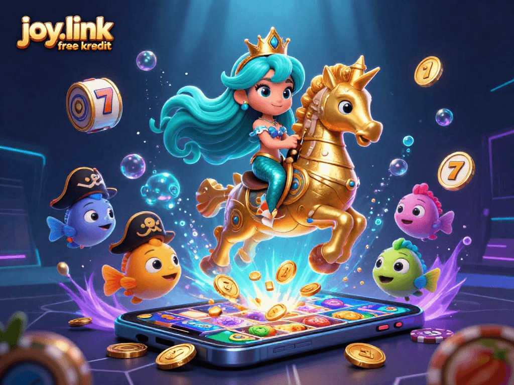 Experience joy.link free kredit with stunning slot designs and immersive 3D underwater scenes.