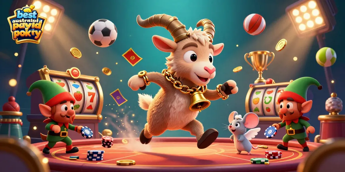 Experience thrilling action in the best australian payid pokies scene of Krampus, an angel mouse, and mischievous gremlins.