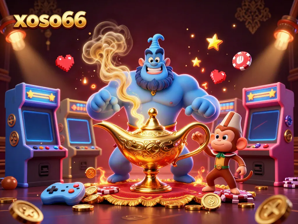 Engage in thrilling gameplay at xoso66 with colorful characters and casino elements.