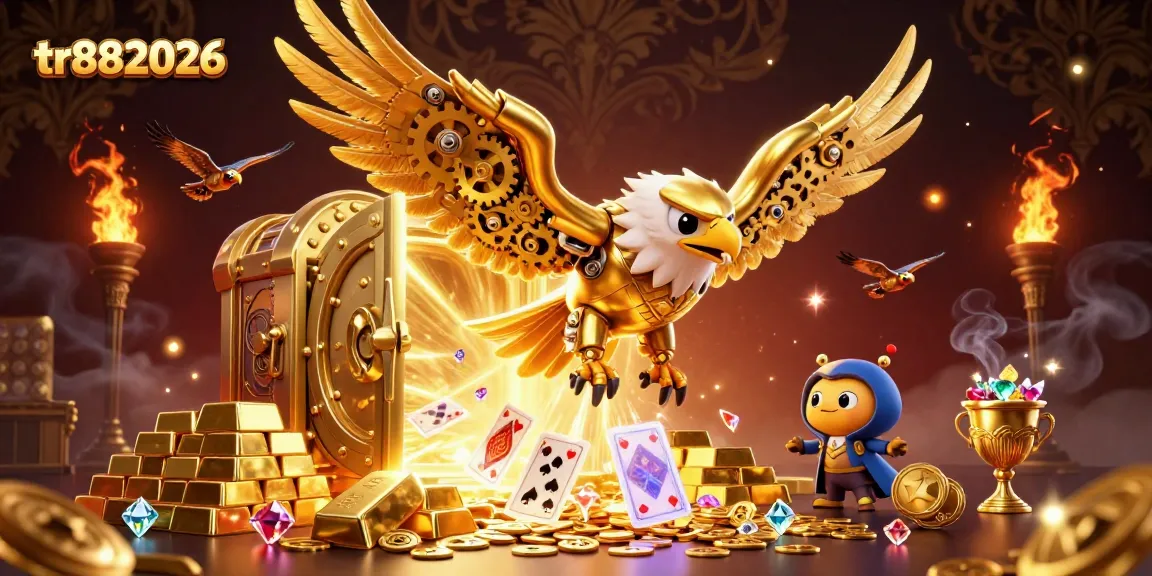 Engage in captivating gameplay at tr882026 with golden treasures and holographic cards.