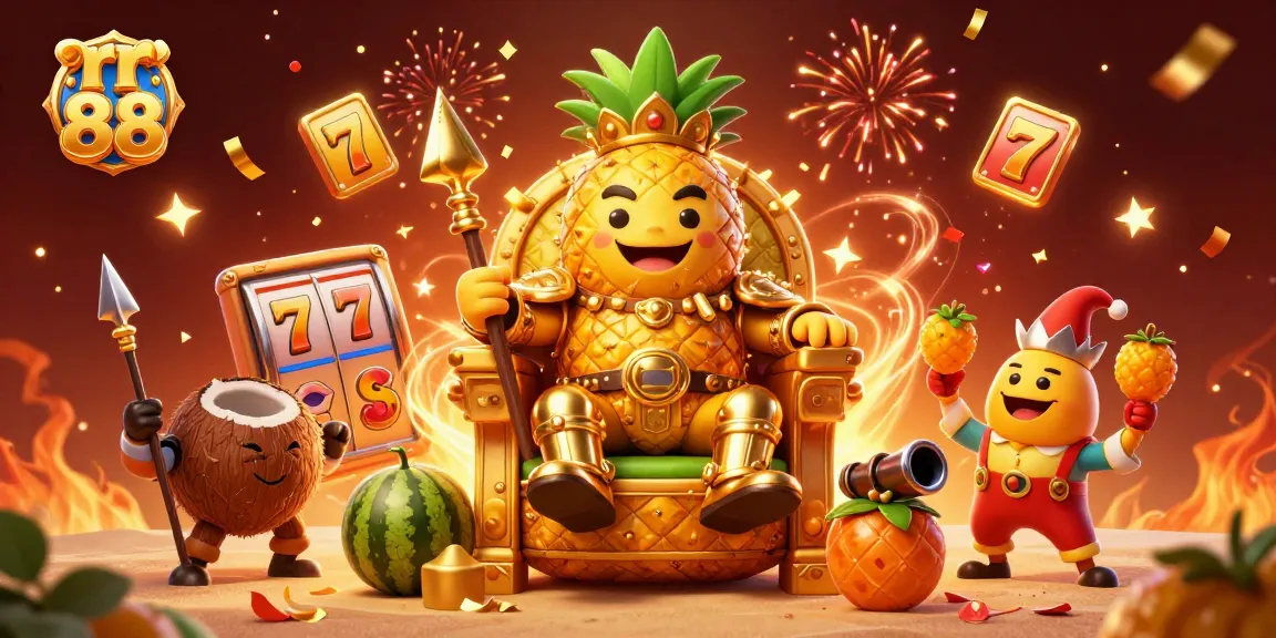 Experience thrilling games at rr 88 with a vibrant, rich illustration showcasing casino excitement.